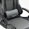 Кресло спортивное TopChairs Wyvern серо-черный