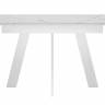 Стол DikLine SKM140 Керамика Белый мрамор/подстолье белое/опоры белые (2 уп.)