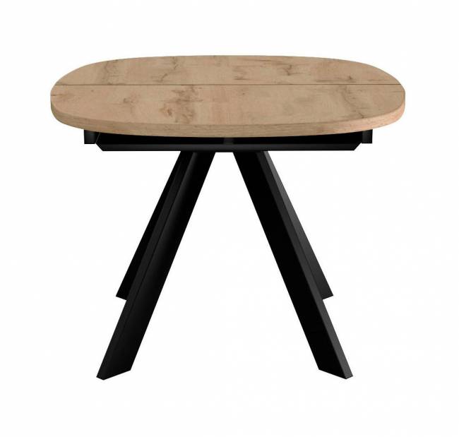 Стол DikLine B110 Дуб галифакс/опоры черные Стол DikLine B110 Дуб галифакс/опоры черные