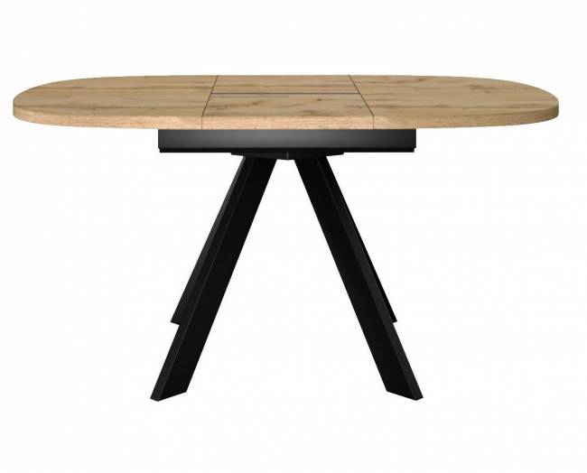 Стол DikLine B110 Дуб галифакс/опоры черные Стол DikLine B110 Дуб галифакс/опоры черные