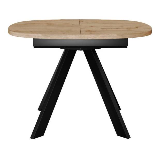 Стол DikLine B110 Дуб галифакс/опоры черные Стол DikLine B110 Дуб галифакс/опоры черные