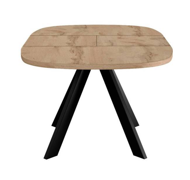 Стол DikLine B110 Дуб галифакс/опоры черные Стол DikLine B110 Дуб галифакс/опоры черные