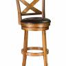 Стул барный DOBRIN BRANDON BAR, античный ясень, коричневый