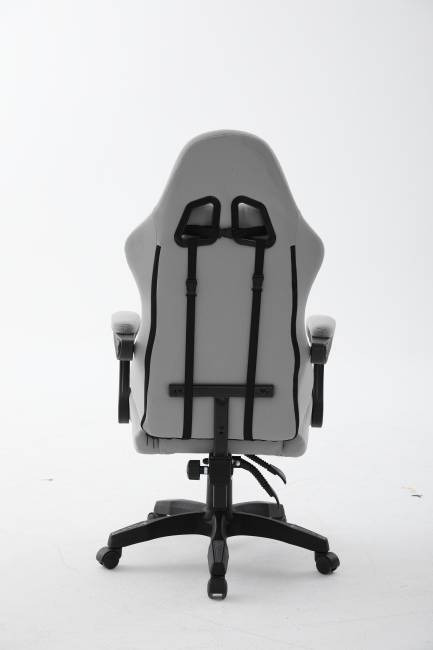 Кресло спортивное TopChairs Druid серый ткань