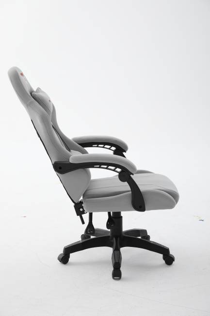 Кресло спортивное TopChairs Druid серый ткань