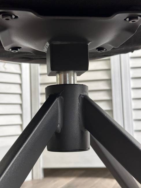 Стул LUIS 360 град. поворот Серый Maison 99# / OTE COBBLE 457 / черный каркас, ®DISAUR