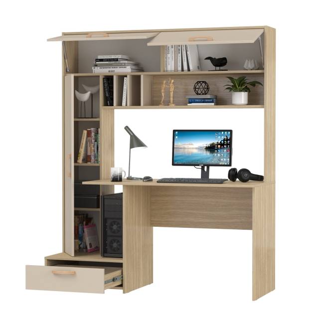 Компьютерный стол Лайт 03.243Н цвет плэйн/сатин