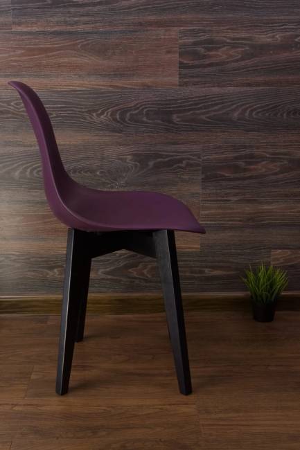 Стул Сашш чёрный /фиолетовый Стул Сашш чёрный /фиолетовый