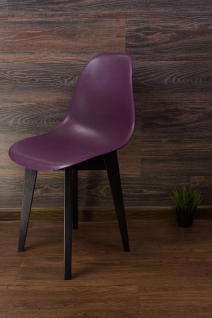 Стул Сашш чёрный /фиолетовый Стул Сашш чёрный /фиолетовый