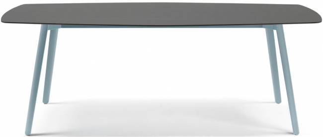 Стол ламинированный Squid голубой, антрацит 2090х1080х730 мм Стол ламинированный Squid голубой, антрацит 2090х1080х730 мм