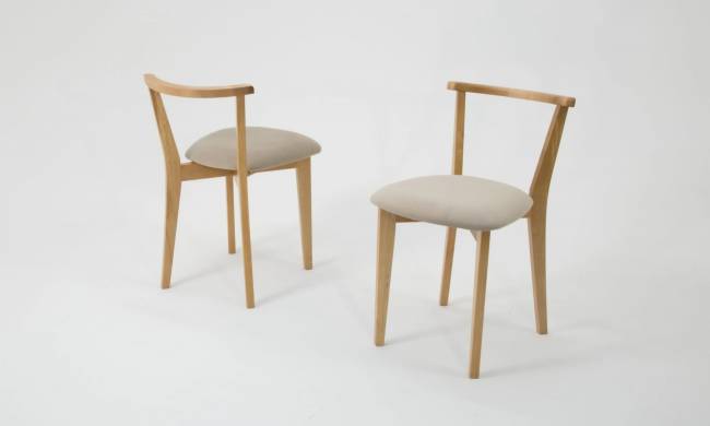 Стол Монте 120 натур со стульями Франк натур велюр бежевый