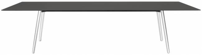 Стол ламинированный Squid алюминиевый, черный fenix 2990х1200х730 мм
