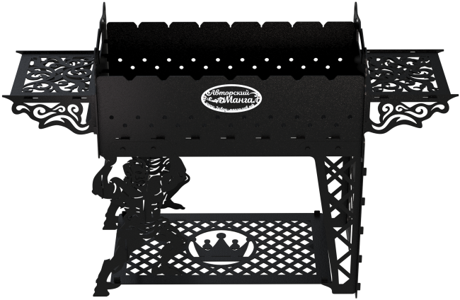 Мангал разборный "Атланты", ST3, 3мм Мангал разборный "Атланты", ST3, 3мм