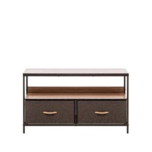 Комод Leset Локи 2 ящ., Коричневый Коричневый Темно-коричневый