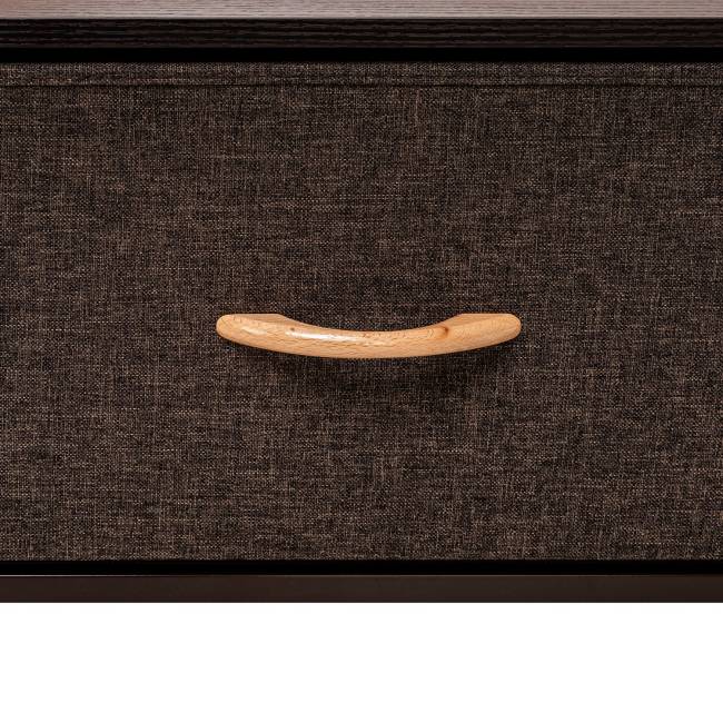 Комод Leset Локи 2 ящ., Коричневый Коричневый Темно-коричневый