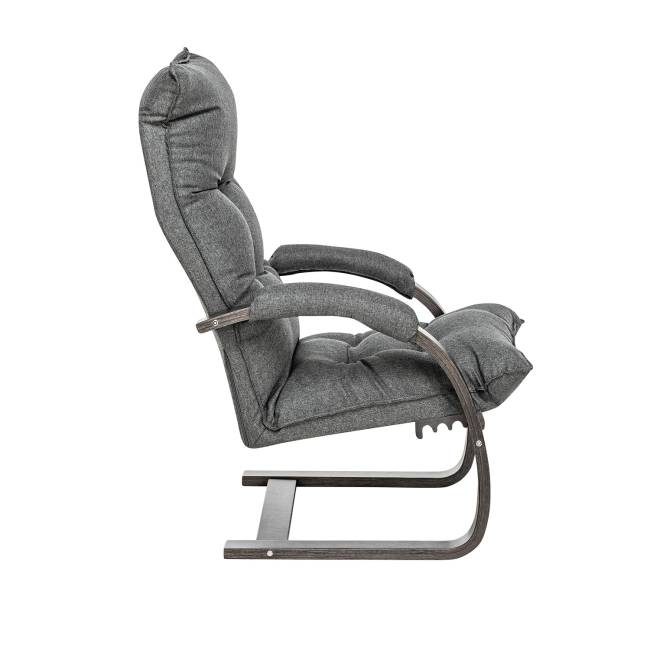 Кресло-трансформер Leset Монако Венге текстура Malmo 95 (темно-серый)