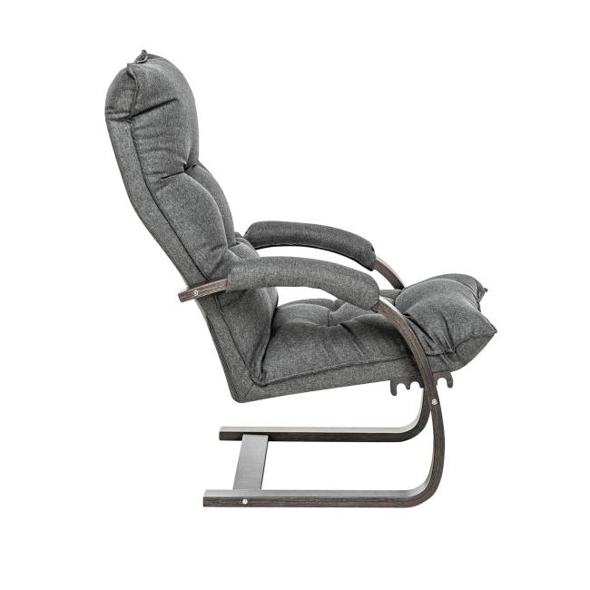 Кресло-трансформер Leset Монако Венге текстура Malmo 95 (темно-серый)