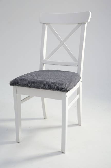 Стул Ингольф ПМ белый/графит