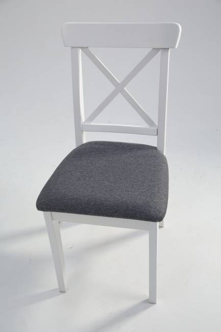 Стул Ингольф ПМ белый/графит