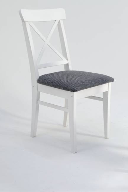 Стул Ингольф ПМ белый/графит