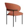 Стул DikLine 201 NS Rust терракотовый, ножки черные