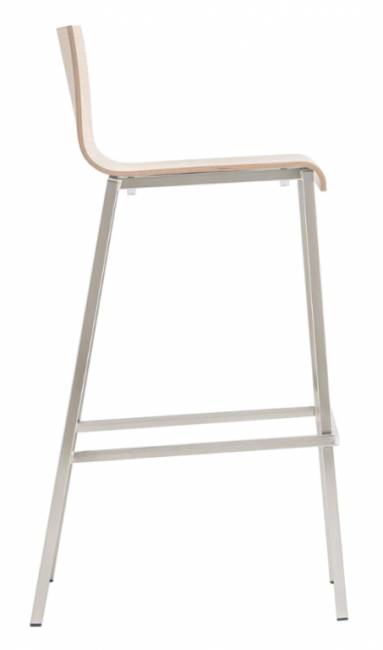 Стул деревянный барный Kuadra 470х540х1030 мм