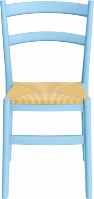 Стул пластиковый Tiffany-S голубой 450х510х850 мм