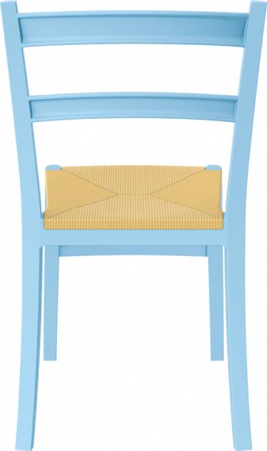 Стул пластиковый Tiffany-S голубой 450х510х850 мм