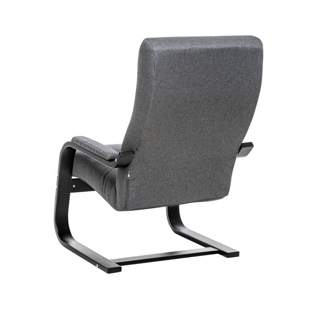 Кресло Leset Оскар Венге Malmo 95 (темно-серый)