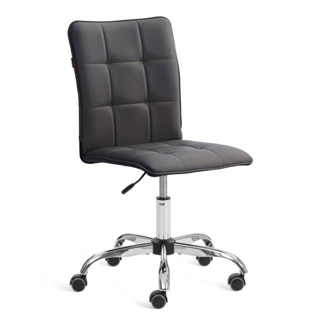 Кресло One/Ван кож/зам, черный, 36-6 черный кож/зам