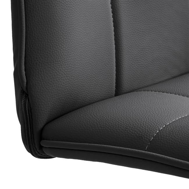 Кресло One/Ван кож/зам, черный, 36-6 черный кож/зам