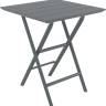 Стол пластиковый складной Helen Folding Table 60 темно-серый 600х600х740 мм