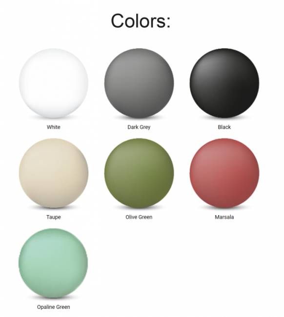 Стол пластиковый складной Helen Folding Table 60 темно-серый 600х600х740 мм