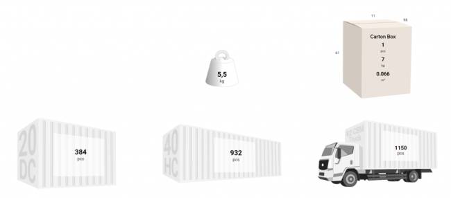 Стол пластиковый складной Helen Folding Table 60 темно-серый 600х600х740 мм