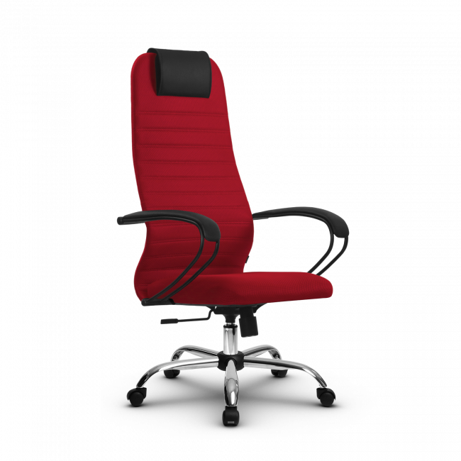 Кресло SU-B-10/подл.130/осн.003, красный/красный