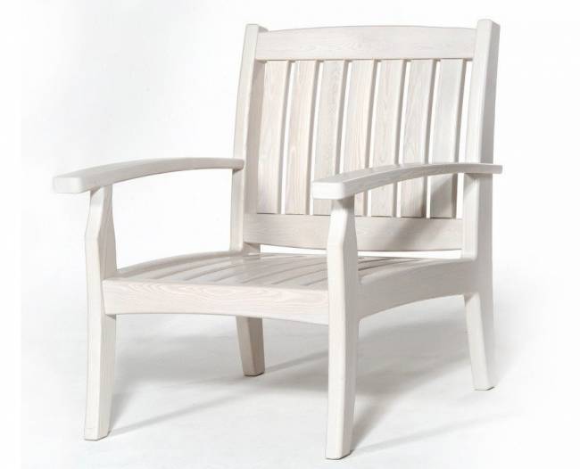 Кресло "Аристократ" Bianco (белое)