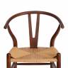 Стул Wishbone/Вишбон (мод.CB2212) / 1 шт. в упаковке дерево вяз, 57*50.5*79.5, Темный Орех (№5) Темный Орех (№5) дерево вяз