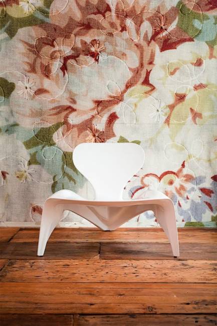 Лаунж-стул пластиковый Isetta Lacquered матовый белый 780х860х620 мм