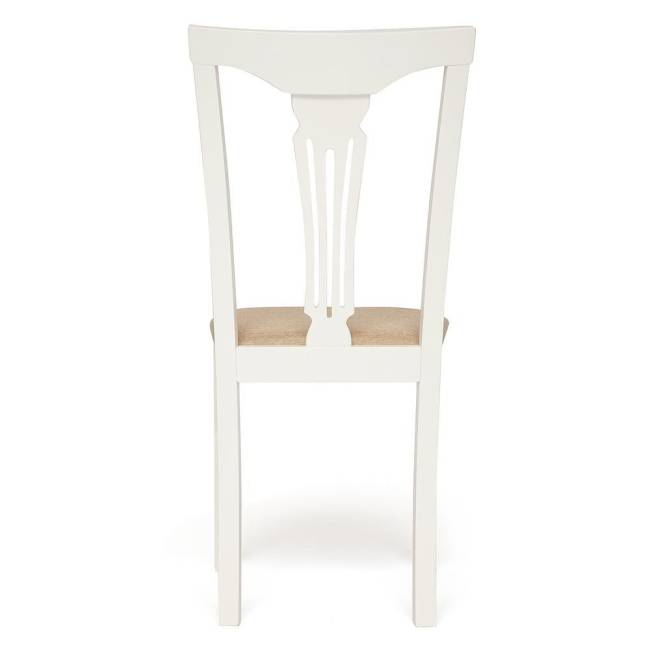 Стул - Гермес/ Hermes / 1 шт. в упаковке дерево гевея, 43х49х94см, Ivory white, ткань песочная (Jaffy 104-58) Ivory white дерево гевея