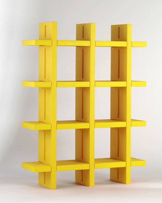 Стеллаж книжный пластиковый Mybook 3х4 Standard 1380х400х1840 мм