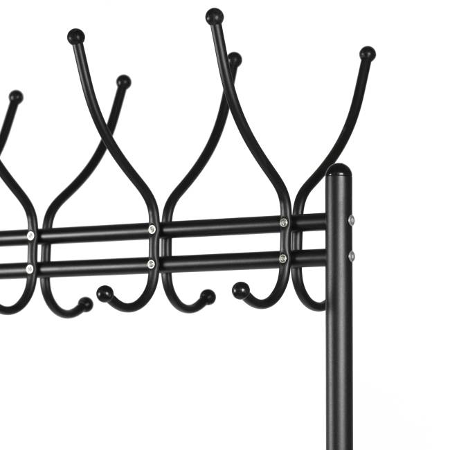 Вешалка напольная на колесах М 11 чёрный Вешалка напольная на колесах М 11 чёрный