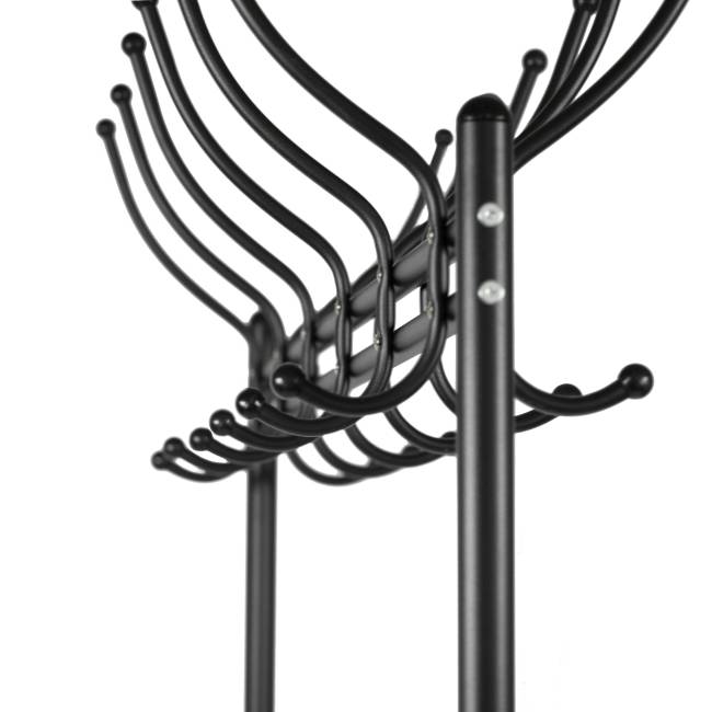 Вешалка напольная на колесах М 11 чёрный Вешалка напольная на колесах М 11 чёрный