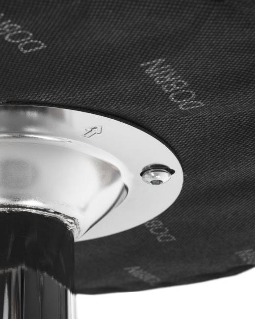 Набор 2 шт Табурет барный DOBRIN BRUNO, бежевый велюр (MJ9-10)