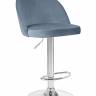 Стул барный DOBRIN MILANA, пудрово-голубой велюр (MJ9-74)