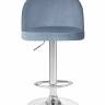 Стул барный DOBRIN MILANA, пудрово-голубой велюр (MJ9-74)