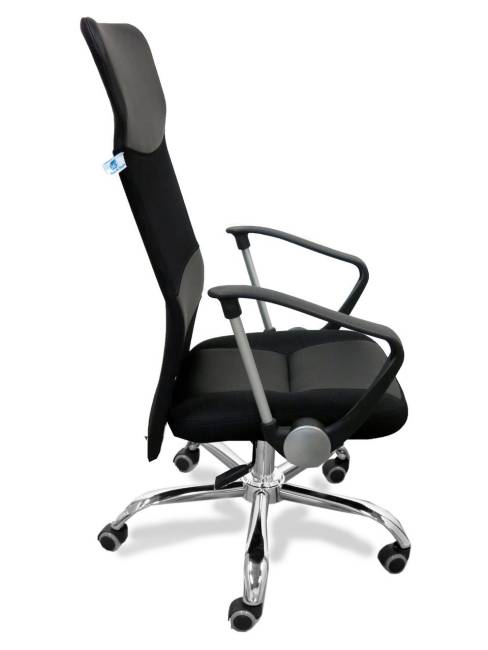 Кресло Астра А ЛЮКС РС900 ТОП ХРОМ - операторское