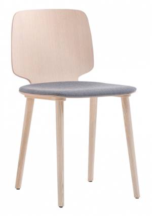 Стул деревянный с мягким сиденьем Babila 440х525х790 мм