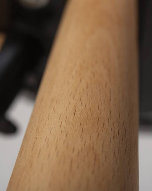 Набор 2 шт Стул полубарный DOBRIN RONNI, ножки светлый бук, тёмно-серый (GR-04)