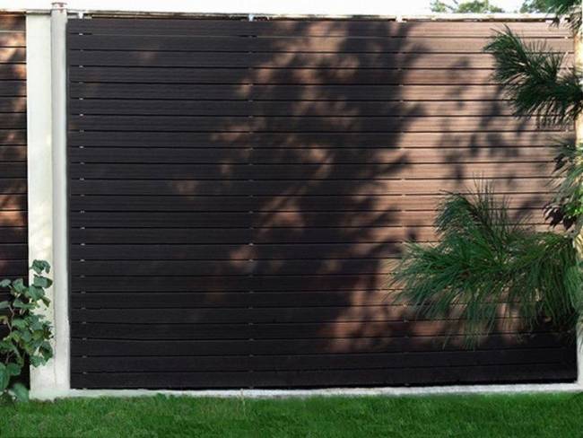 Планкен из древесно-полимерного композита (ДПК), 80*13*3000 мм, антрацит