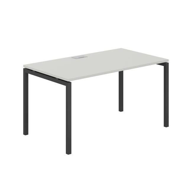 SG.208.SH.44.AN / Стол 1400х800х750 / профиль: 40х40 антрацит; столешница: серый бархат